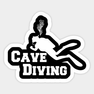 Cave Diving Sticker